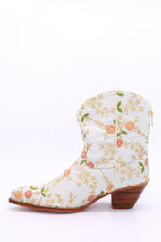 ELOISE SHORT WESTERN ANKLE BOOTS X FREE PEOPLE - sustainably made MOMO NEW YORK sustainable clothing, boots slow fashion