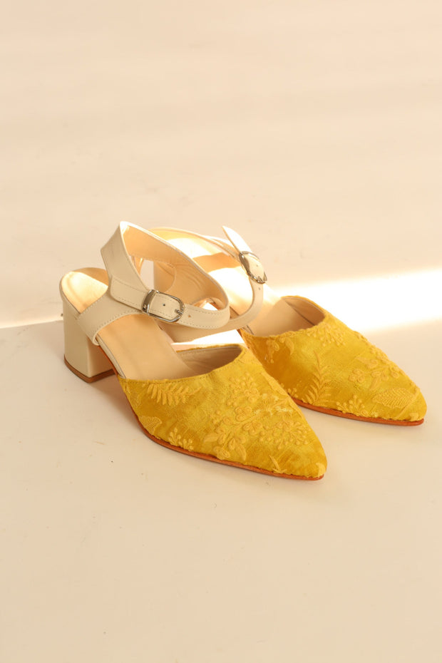 HEELED SANDALS ALYSA - sustainably made MOMO NEW YORK sustainable clothing, sandals slow fashion