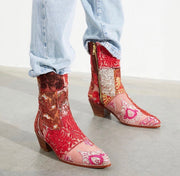 SUNNY DAYS ANKLE BOOTS - sustainably made MOMO NEW YORK sustainable clothing, boots slow fashion