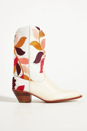 WESTERN EMBROIDERED BOOTS X ANTHROPOLOGIE - sustainably made MOMO NEW YORK sustainable clothing, boots slow fashion